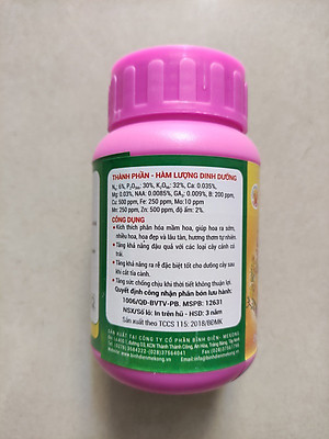 Combo 2 hộp Phân đầu trâu MK 901 và MK 007 6-30-32+TE giúp KÍCH NỤ - NHIỀU HOA -  HOA ĐẸP - LÂU TÀN RỰC RỠ