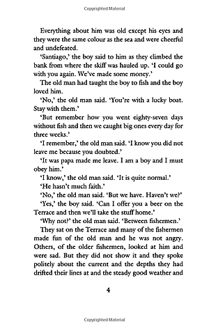 Sách The Old Man And The Sea