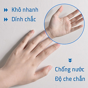 Keo Vá Tường Chống Thấm LKB 250gr Trám Trét Vết Nứt Khe Hở Tường Chống Mốc Ẩm Làm Sạch Tường Chống Thấm Tặng Kèm Bộ Dụng Cụ