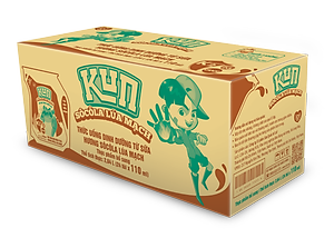 Thùng 24 Túi Sữa Socola Lúa Mạch KUN 110ml/túi