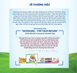 Sữa bột Nutricare Bone phòng chống loãng xương sụn khớp cho người lớn tuổi (850g)