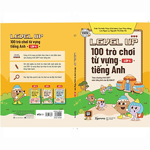 Sách Level Up - 100 Trò Chơi Từ Vựng Tiếng Anh Lớp 4