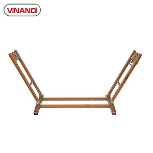 Nôi Em Bé Tự Động VINANOI-VNN301M Gỗ Thông Cao Cấp Vừa Làm Nôi Vừa Làm Võng Màu Cánh Gián