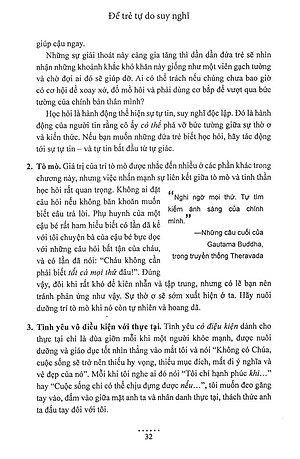 Sách Để Trẻ Tự Do Suy Nghĩ