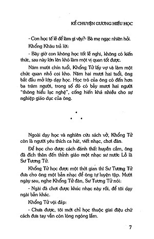 Sách Kể Chuyện Gương Hiếu Học