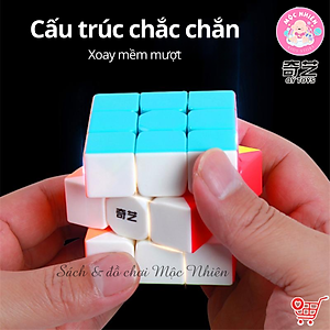 Rubik cao cấp mượt hiệu Qiyi QY TOYS – Stickerless 2x2 3x3 4x4 5x5 Pyraminx Skewb Megaminx Square-1 Windmill Dino Axis