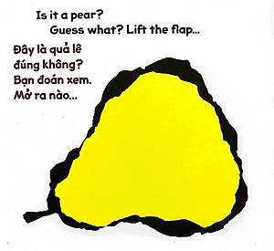 Sách Lật giở song ngữ - QUẢ GÌ ĐÂY