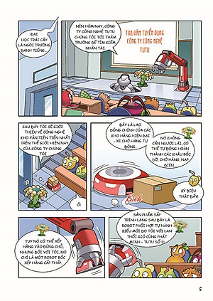 COMBO Trái Cây Đại Chiến Zombie - Thế Giới Robot (Trọn bộ 6 tập)