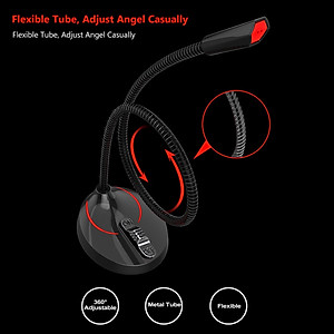 Micro Mini Dùng Cho Máy Tính PC, Laptop Cổng USB Công Nghệ Lọc Tiếng Ồn Cao Cấp AnZ thu âm chất lượng cao hỗ trợ học Online chat videocall Chuyên Nghiệp Live Stream Hát Karaoke Quay Video Ghi Âm Vlog Zoom Skype ĐT Smartphone, Microphone  Hàng Nhập Khẩu