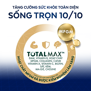Combo 2 TPBS Anlene TOTAL 10 800g/lon - Tặng 1 lon Anlene Total 10 400g