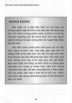 Sách Để Được Trọng Dụng & Đãi Ngộ (Tái Bản 2016)