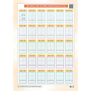 Để Giỏi Toán Con Phải Giỏi Tính 2 - Dành cho học sinh lớp 2 (1 cuốn) - Bản Quyền
