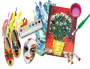 Màu Vẽ Acrylic Faber Castell - 12 Tuýp Màu 572312