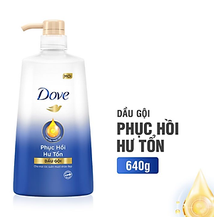 Dầu Gội Dove Hỗ Trợ Phục Hồi Tóc Hư Tổn 640g