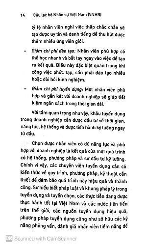 Sách Cẩm Nang Thực Hành Tuyển Dụng