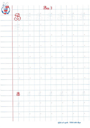 Tủ Sách Bé Vào Lớp 1 - Vở Tập Viết Chữ Hoa (Tái Bản)