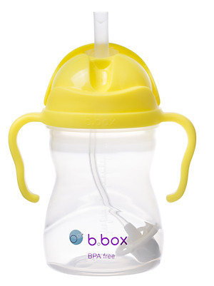 b.box Bình nước 360 độ cho bé tập uống nước 240ml - Vàng Chanh