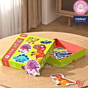 Đồ Chơi Xếp Hình Ghép Cặp Đầu Tiên Nhiều Chủ Đề - My First Puzzle Mideer Dành Cho Các Bé Trên 2 Tuổi