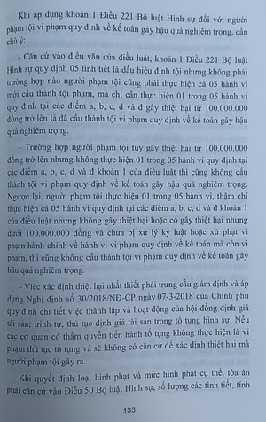 Bình luận Bộ luật Hình sự năm 2015 (Phần hai-Các tội phạm), Chương XVIII, Mục 3: xâm pham trật tự quản lý kinh tế