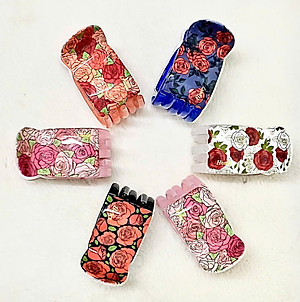 Kẹp tóc càng cua thiết kế mới đầu tròn đơn giản thời trang - Kẹp tóc 2 lớp rất chắc chắn ( nhựa tốt )