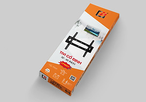 Khung treo tivi mâm áp tường 37 - 65 inch M65T - Hàng chính hãng