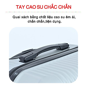 Vali du lịch kéo cao cấp Size 24inch- Chất lượng cao  KS-155 - Vàng hồng