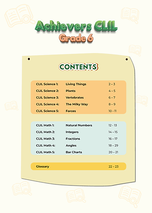 Achievers Grade 6 Student's Book with CLIL Book