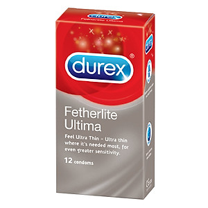 Bao cao su Durex Fetherlite Ultima Hộp 12 Bao