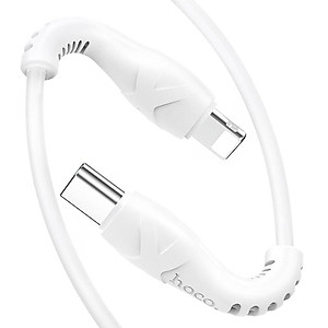 Cáp sạc nhanh PD20W Hoco dây dẻo X55 kết nối Type-C sang iPhone dài 1M - Hàng chính hãng
