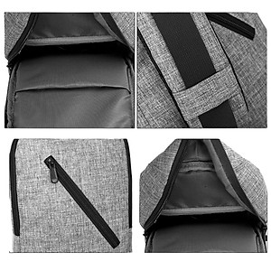 Túi đeo chéo nam nữ có Cổng USB sạc điện thoại, du lịch vải gọn nhẹ, thời trang hot 2022