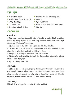 Sách Món Chay Ngon Và Lành