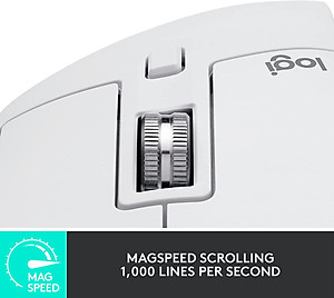 Chuột Logitech MX Master 3S không dây Bluetooth/Wireless - Hàng Chính Hãng
