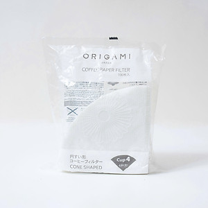 Giấy lọc cà phê 100 tờ V60 ORIGAMI màu trắng