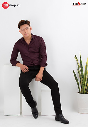 Áo Sơ Mi Nam Titishop SM1158 