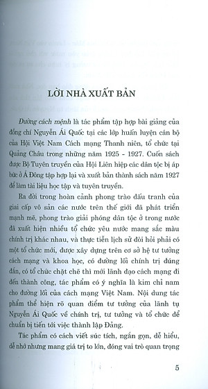 Đường Cách Mệnh (Tái bản 2024) - Hồ Chí Minh