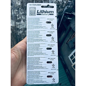 5 Viên Pin CMOS CR2016 Maxell Nhật Bản Lithium 3V