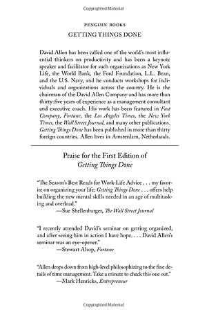 Sách Getting Things Done: The Art Of Stress-Free Productivity