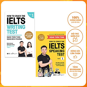 Combo 2 Cuốn: How To Crack The IELTS Speaking +Writing Test