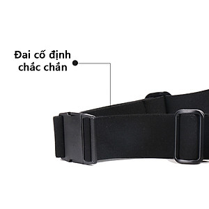 Đai, túi đeo eo thể thao nam nữ Rhino B201 đựng vừa điện thoại 6.5 Inch và đa dạng các loại vật dụng, hàng chất lượng tiện dụng khi đi chơi, dã ngoại, hoạt động ngoài trời yoga, leo núi, chạy, đi bộ, đạp xe, tập gym, cầu lông