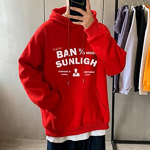 Áo hoodie nỉ ngoại ulzzang cặp đôi unisex nam nữ sweater local brand khoác zip choàng cardigan chống nắng  BAN SUNLIGH 