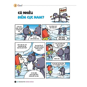 Sách Quiz! Khoa Học Kì Thú: Nam Cực Bắc Cực