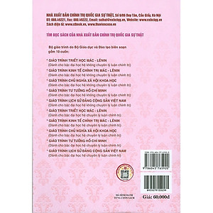 Sách Giáo trình Tư tưởng Hồ Chí Minh (Dành cho bậc đại học hệ không chuyên lý luận chính trị)