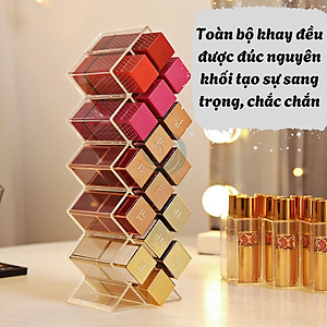 Khay Đựng Son 18–26 Ô Tiện Lợi Kệ Đựng Son 18–26 Ngăn Cao Cấp Khay Đựng Son Trang Điểm Đa Năng 18–26 Ô  Khay Son Cao Cấp 18–26 Ô – Gọn Gàng, Tinh Tế Khay Trang Điểm Đựng Son 18–26 Ô Acrylic Trong Suốt Hộp Đựng Son Handmade 18–26 Ngăn – Đẳng Cấp Makeup