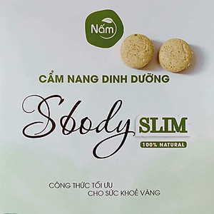 Viên nén hỗ trợ Giảm Cân Nấm Sbody Slim - Hộp 15 gói Tặng Detox - hỗ trợ Giảm Cân An Toàn & Hiệu Quả - Không gây Mệt Mỏi!