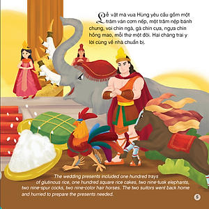 Truyện Cổ Tích Việt Nam (Song Ngữ Việt - Anh) - Sơn Tinh - Thủy Tinh