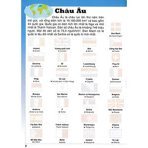 Quốc Kì Các Nước Trên Thế Giới - Sách Dán Hình Thông Minh Kèm Bản Đồ Thế Giới- Với Hơn 400 Lá Cờ Bóc Dán