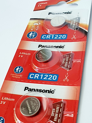 Vỉ 5 Viên Pin CR1220 ( CR 1220/5BE x 1 Vỉ ) Lithium 3V Panasonic - Hàng Chính Hãng