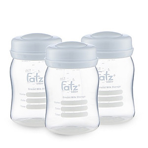 Bộ 3 Bình Trữ Sữa Mẹ FATZBABY 150ml FB0120N