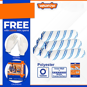 BỘ 10 ỐNG LĂN SƠN 9" (TƯỜNG TRONG NHÀ) WCB4996 WADFOW - HÀNG CHÍNH HÃNG