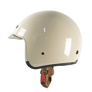 Mũ bảo hiểm xe máy 3/4 kính âm Royal M139 màu trơn, kính âm màu trà hạn chế chói nắng, nhiều size cho nam và nữ